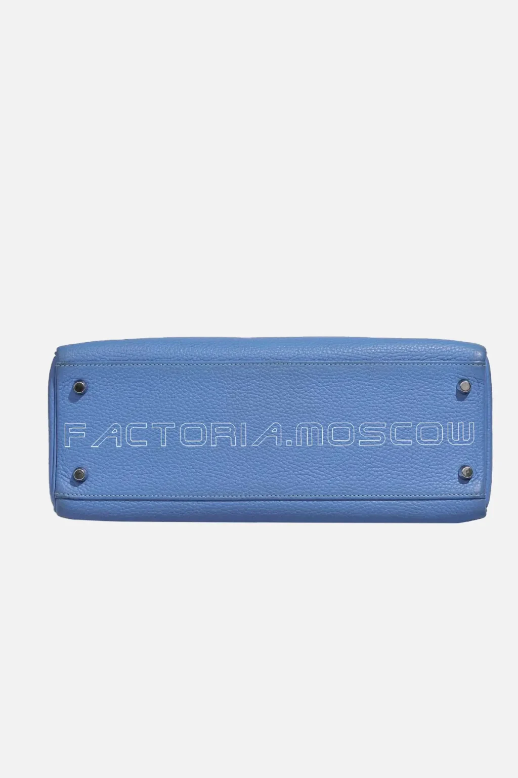 Hermès Kelly Retourne 32 Clemence Colour Blue Paradise PHW