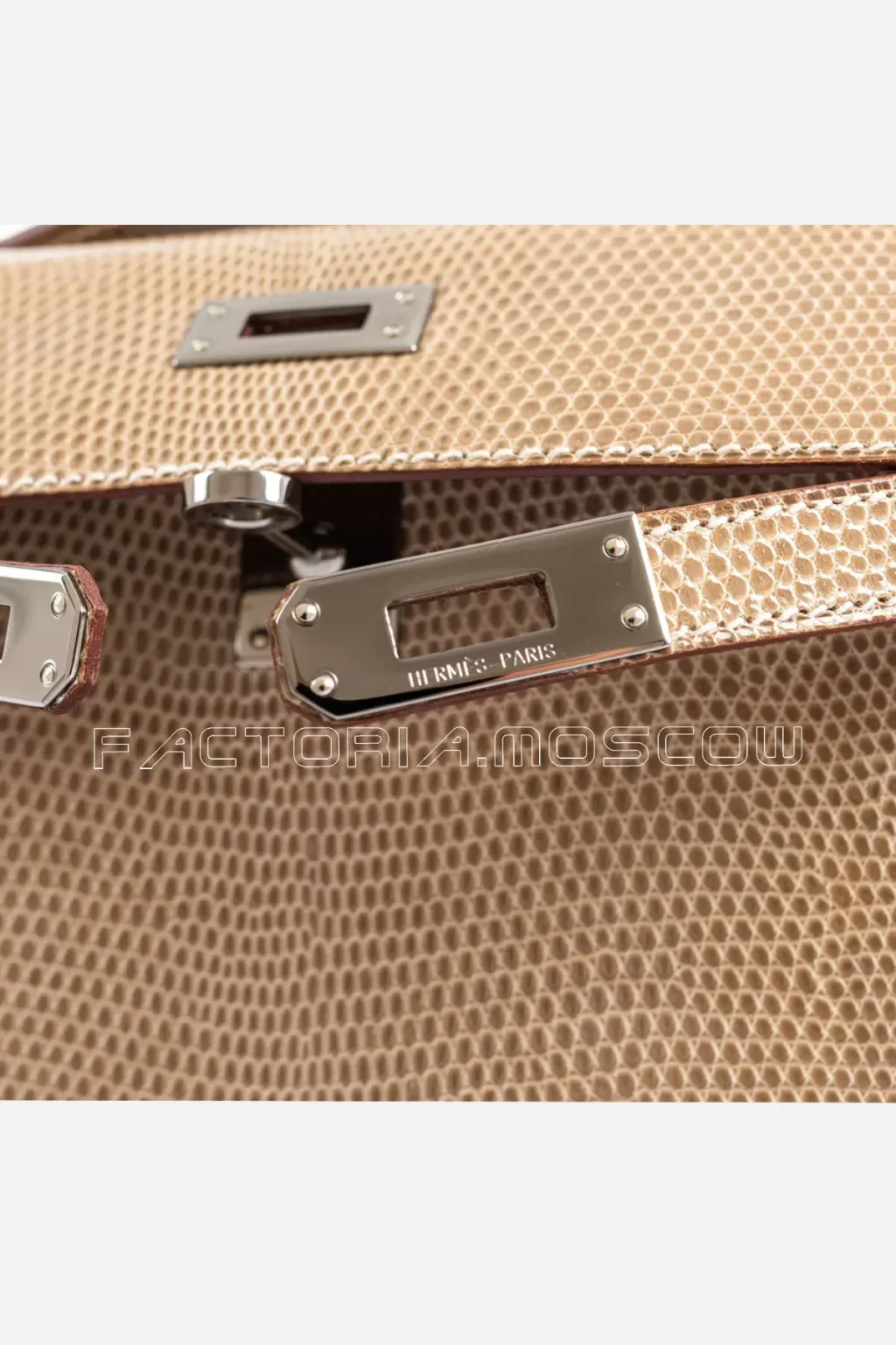 Hermes Kelly Mini Pochette Ficelle Lizard Swift PHW