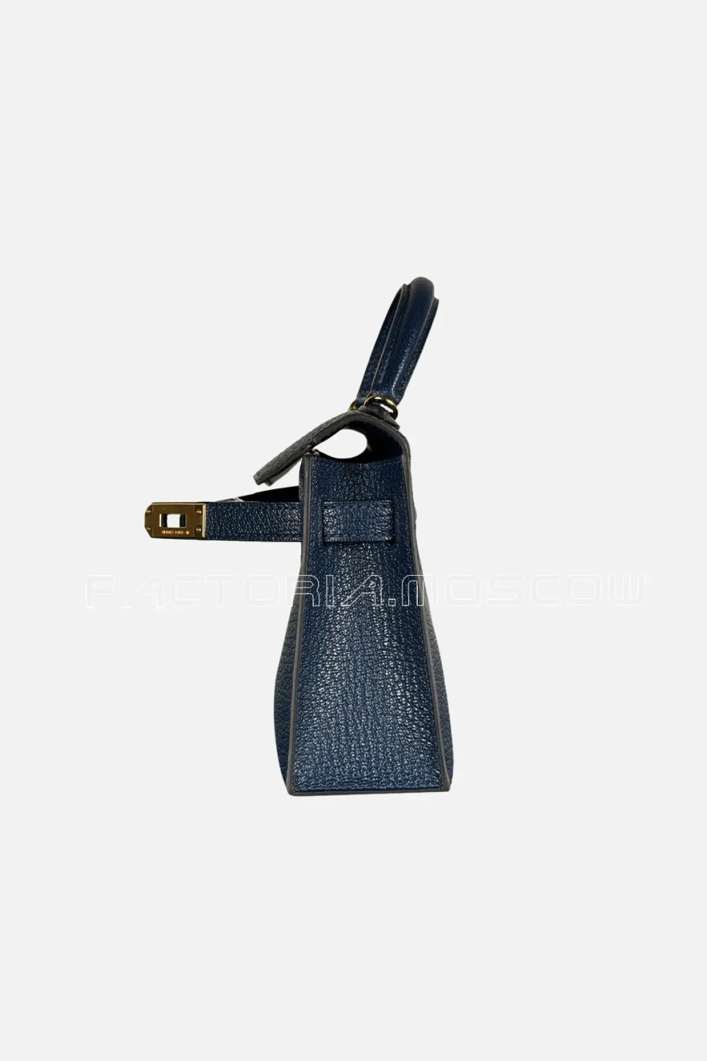 Hermes Kelly Mini II 20 Chèvre Colour Bleu Sapphire GHW