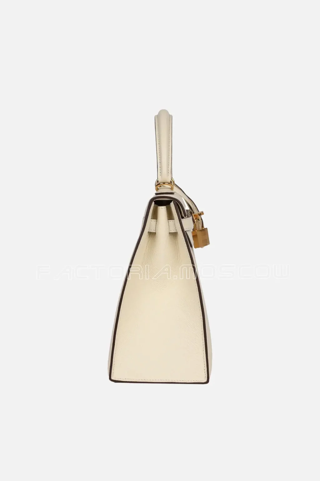 Hermès Kelly Sellier 25 Nata Epsom GHW