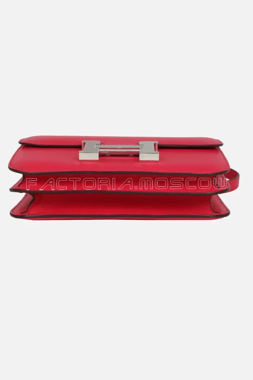 Hermès Constance 18 Rose Extreme Epsom PHW