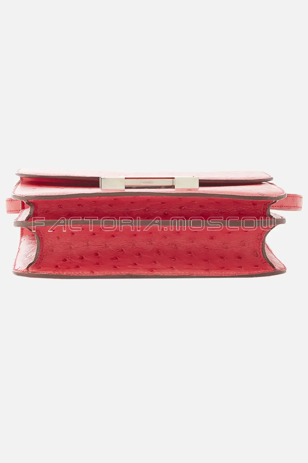Hermes Mini Constance 18 Ostrich Colour Bougainvillier PHW