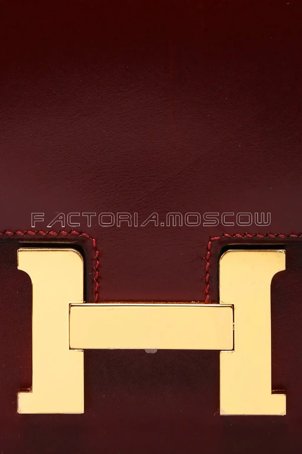 Hermes Constance 18 Rouge H Box GHW