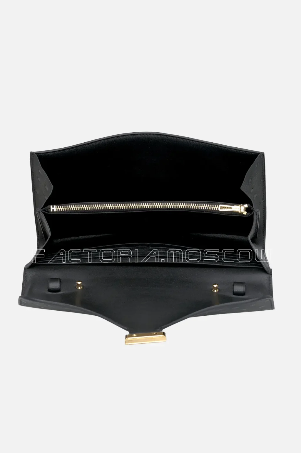 Hermès Constance To Go Ostrich Black GHW