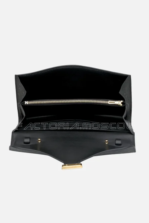 Hermès Constance To Go Ostrich Black GHW