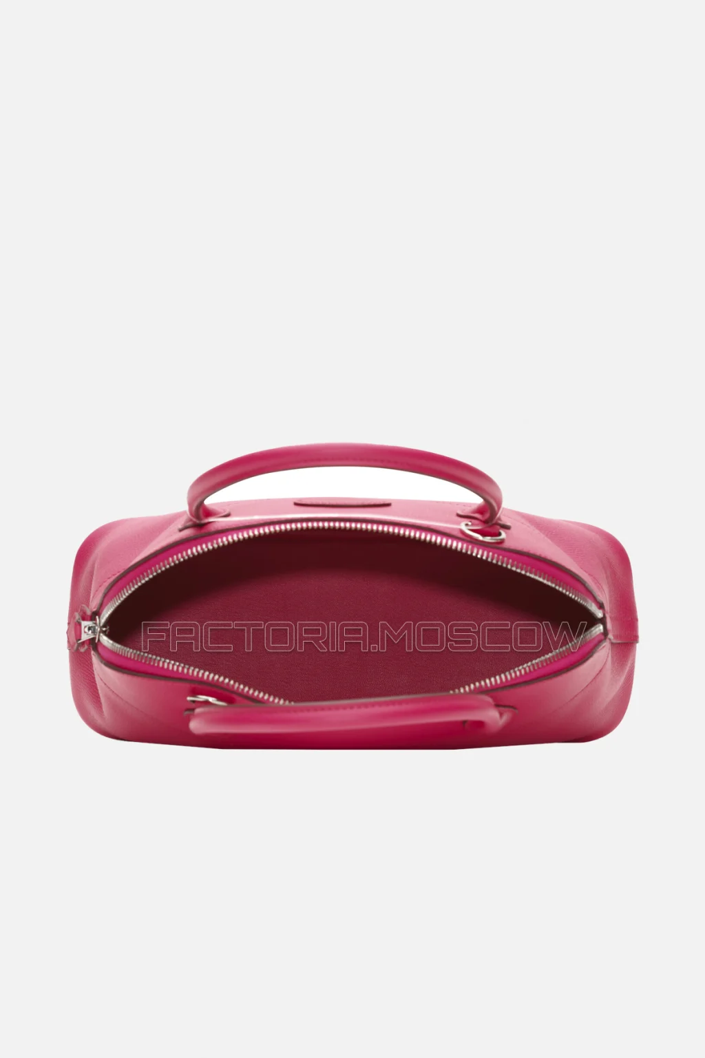 Hermès Bolide 27 Rose Extreme Epsom PHW