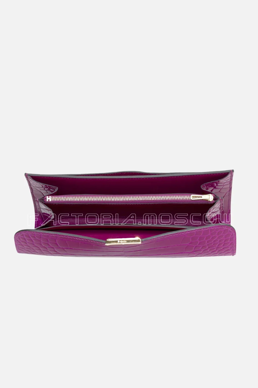 Hermès Constance To Go Shiny Alligator Rose Pourpre GHW