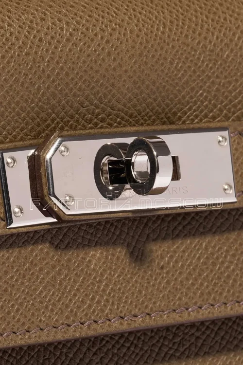 Hermès Kelly Sellier 32 Epsom Colour Toundra PHW