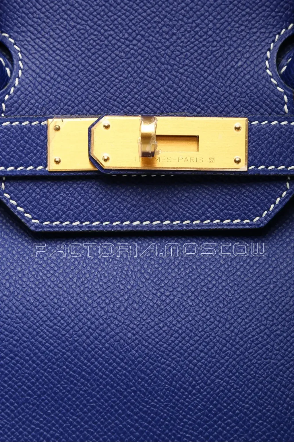 Hermes HSS Birkin 30 Bleu Électrique Bleu Paon Veau Epsom Brushed GHW