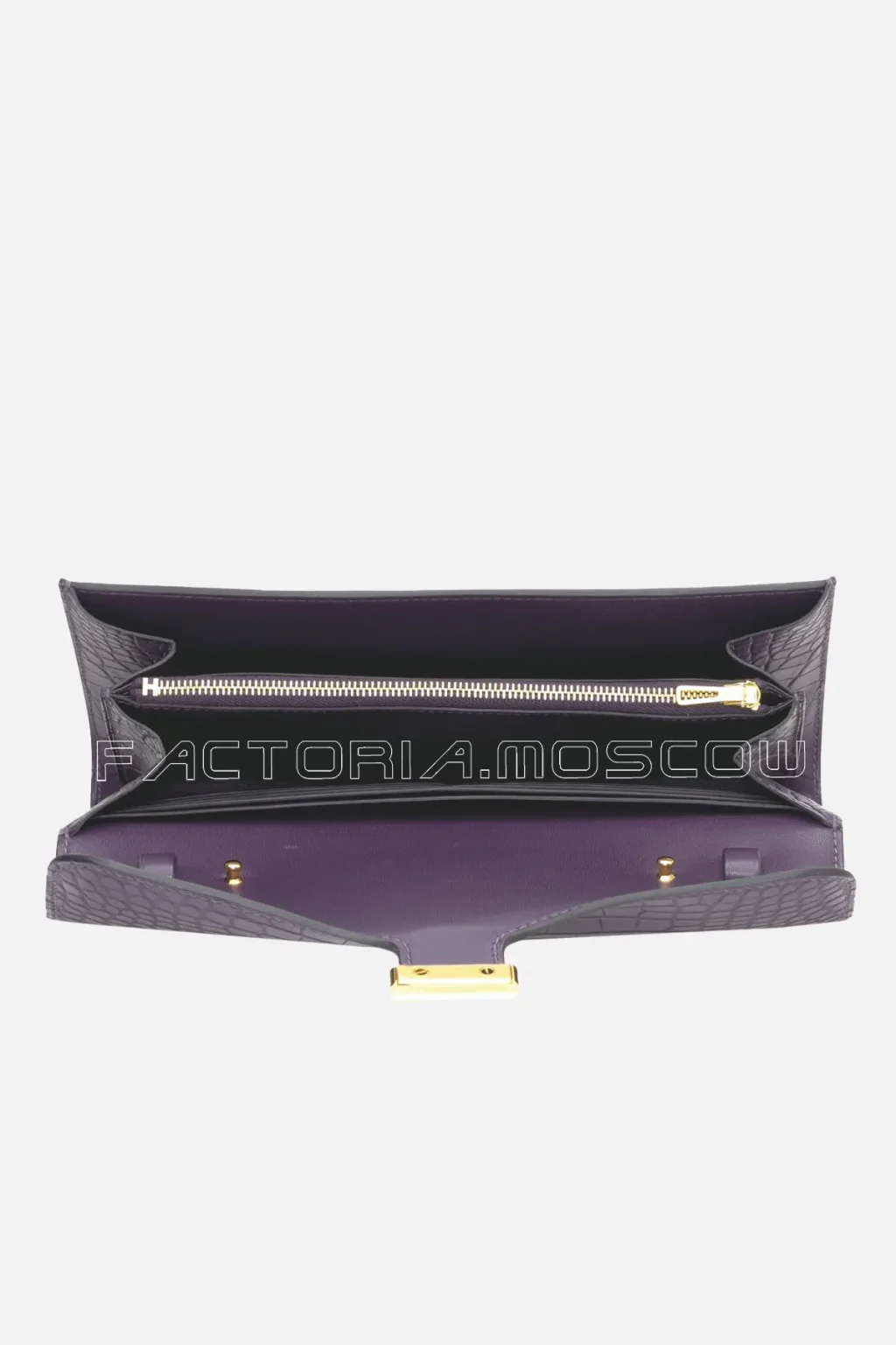 Hermès Constance To Go Matte Alligator Amethyste GHW