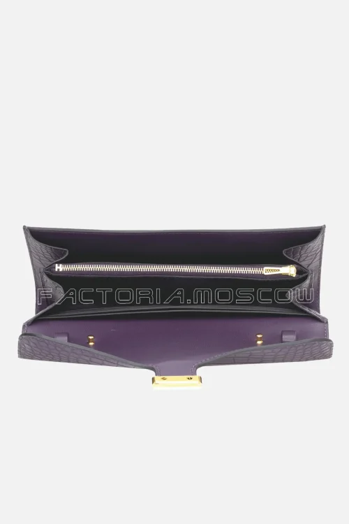 Hermès Constance To Go Matte Alligator Amethyste GHW