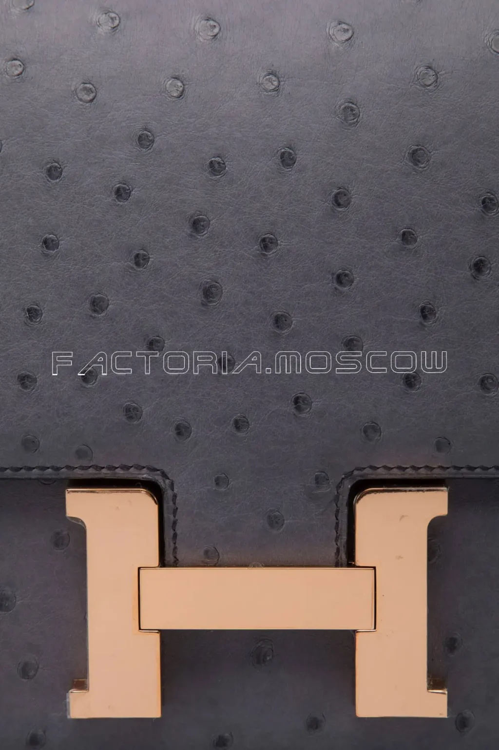Hermes Constance 24 HSS Blue Agate & Bleu De Malte Ostrich RGHW