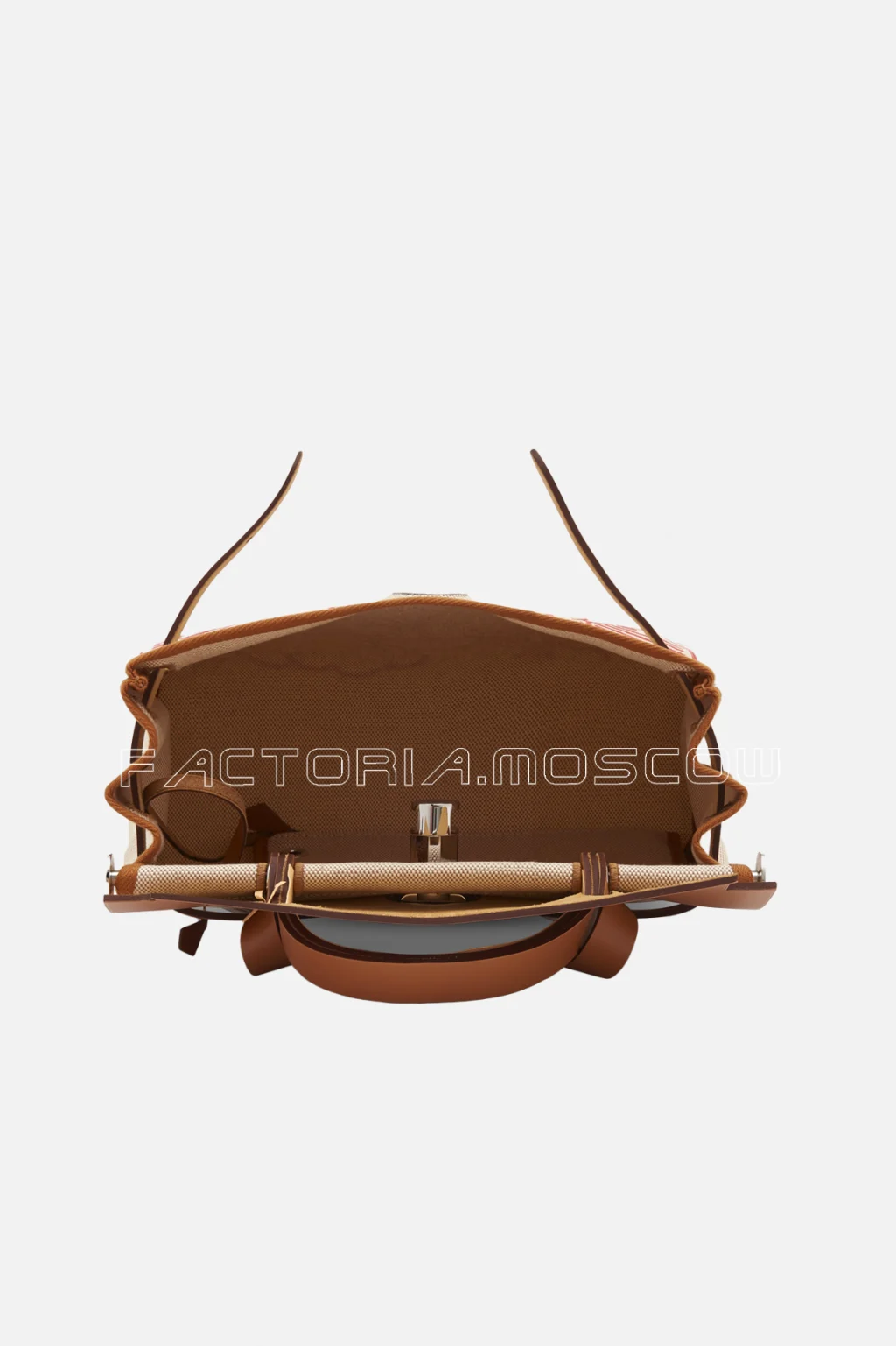 Hermes Herbag Zip 31 Toile Pegase Canvas/Naturel Vache Hunter Leather PHW