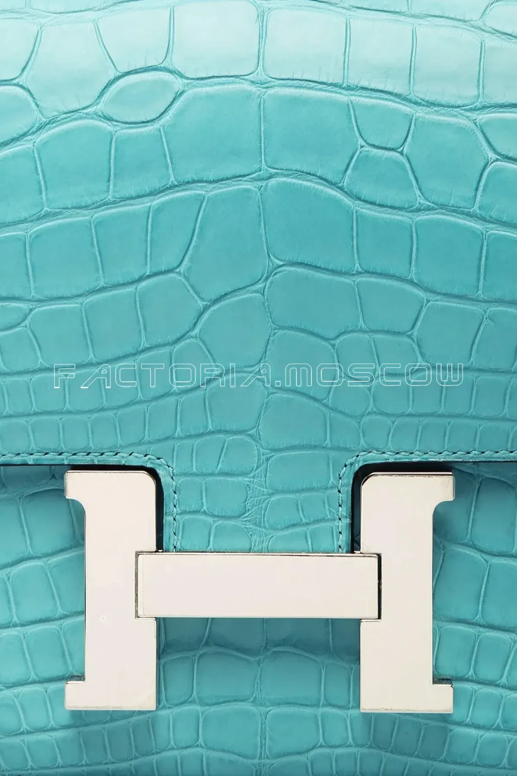 Hermes Constance 24 Bleu Saint-Cyr Alligator Matte PHW