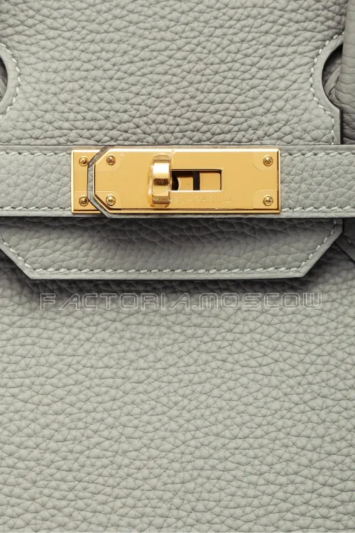 Hermes Birkin 30 Gris Mouette Togo GHW