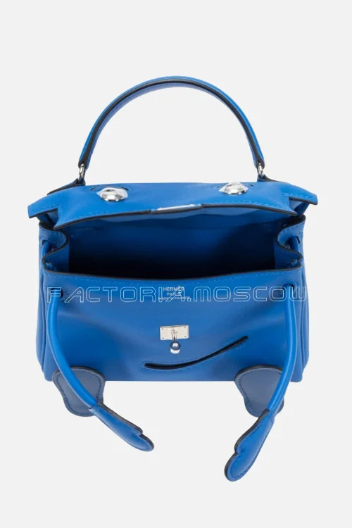 Hermès Kelly Doll Quelle Idole Bleu Zellige And Bleu Agate Swift PHW