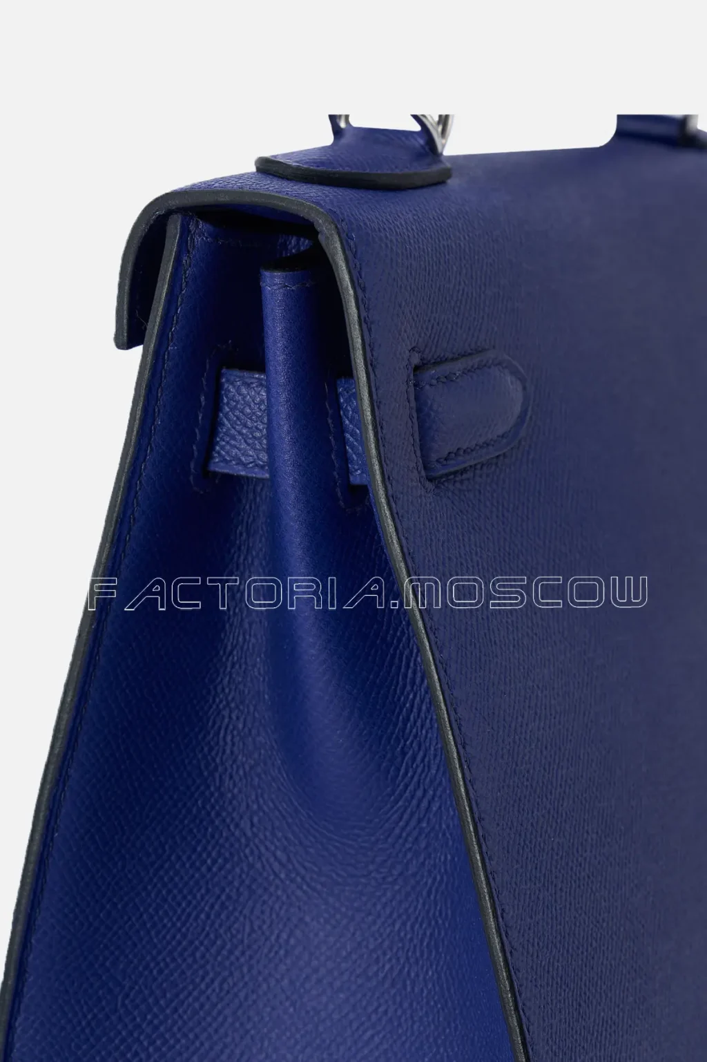 Hermès Kelly Sellier 32 Epsom Colour Bleu Encre PHW