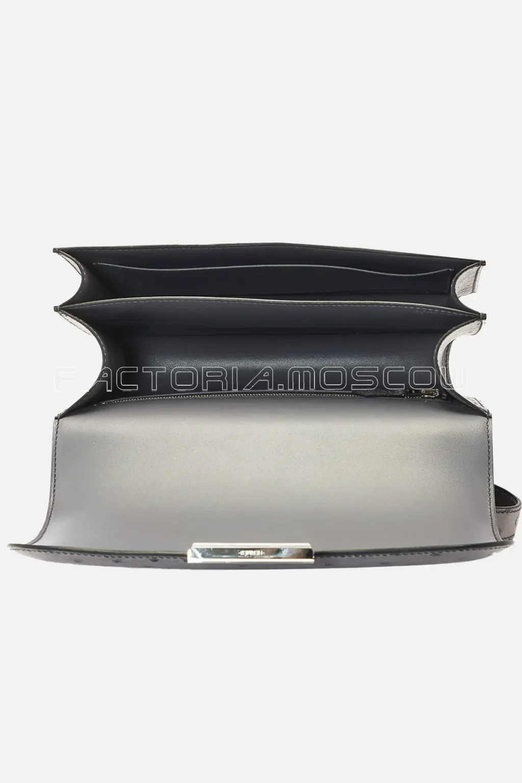 Hermes Constance 24 Gris Agate Ostrich Leather PHW