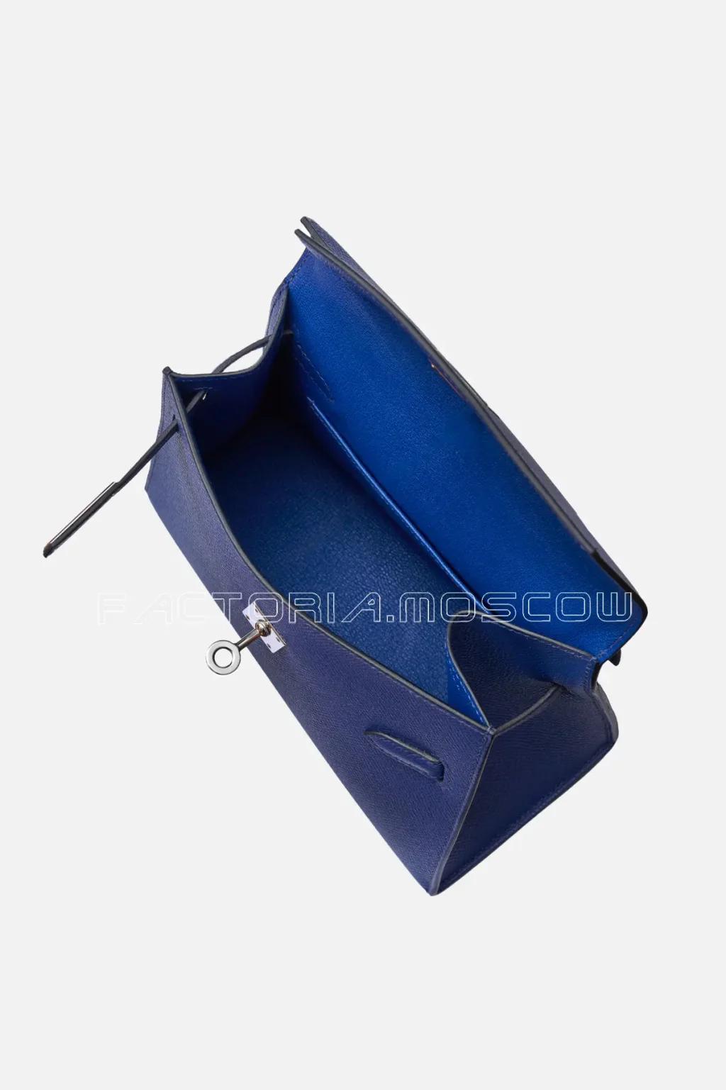 Hermès Kelly En Désordre 20 Sellier Bleu Saphir Epsom PHW
