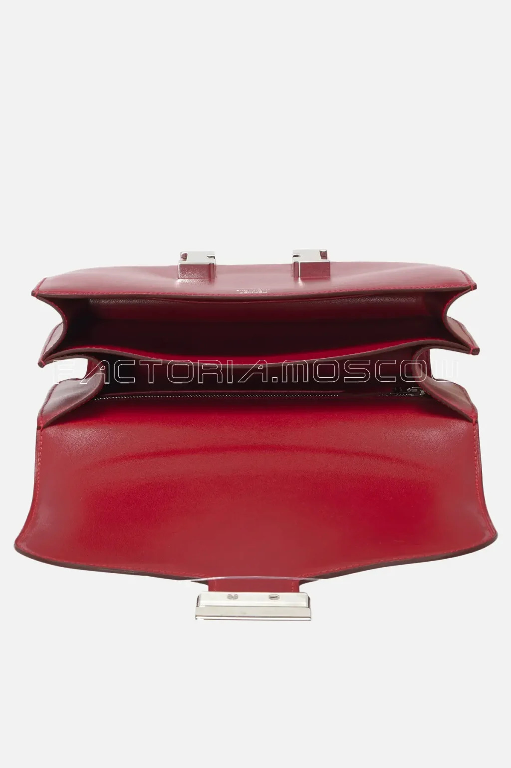 Hermes Constance 24 Rouge Vif Tadelakt Leather PHW