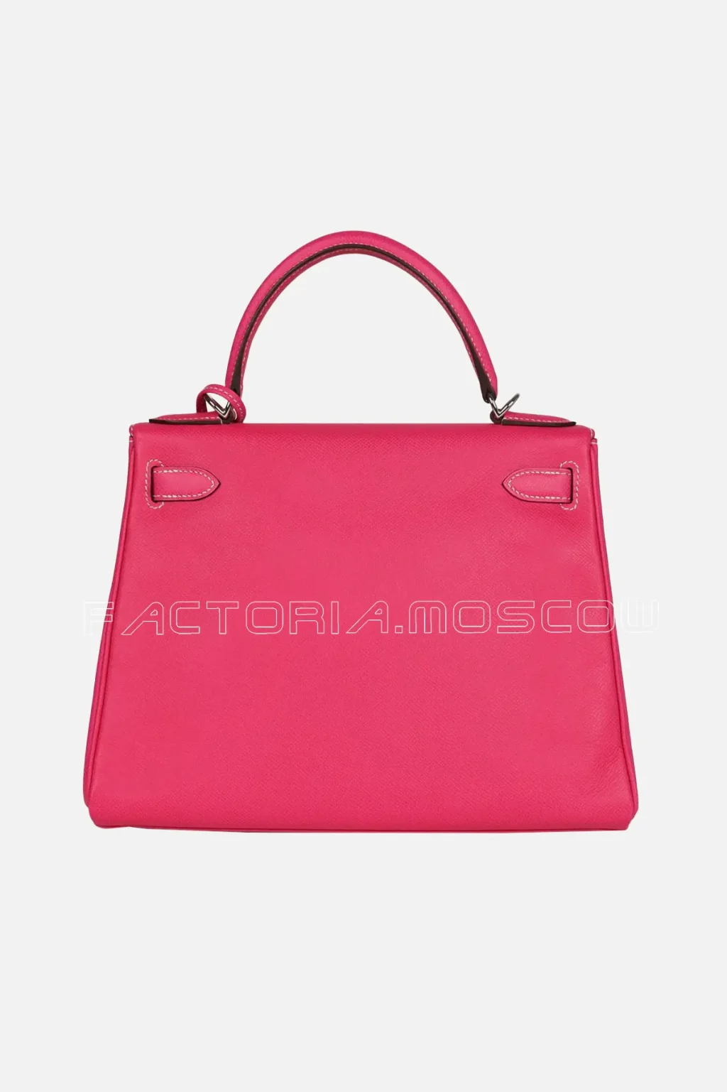 Hermès Kelly Retourne 28 Rose Tyrien Candy Epsom PHW