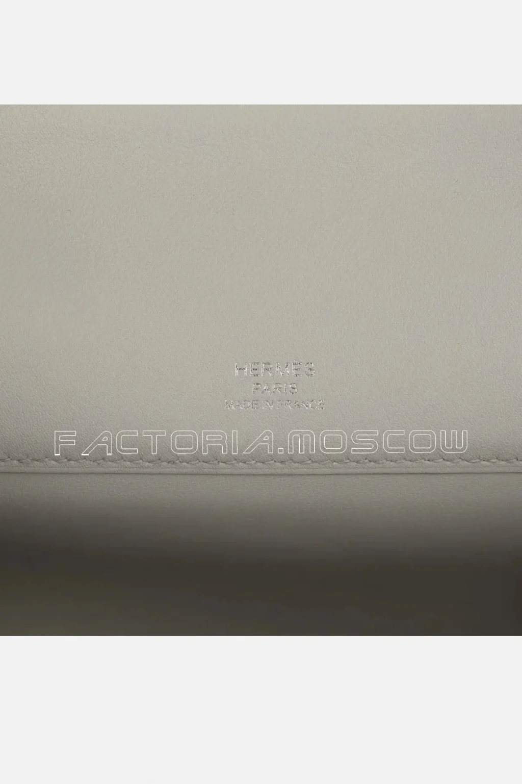 Hermès Kelly Cut Gris Perle Swift PHW