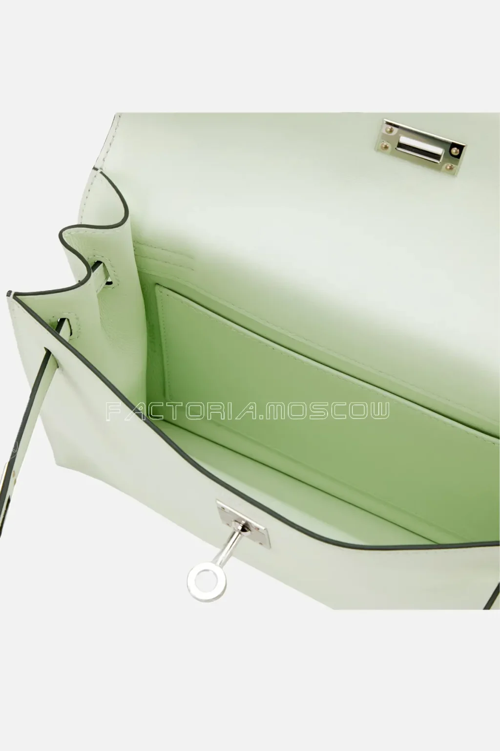 Hermès Kelly Danse II Vert Fizz Swift PHW