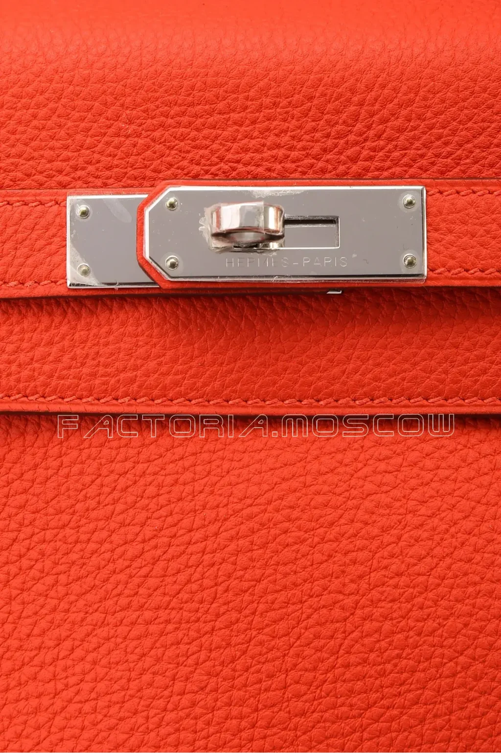 Hermes Kelly 28 Retourne Capucine Togo PHW
