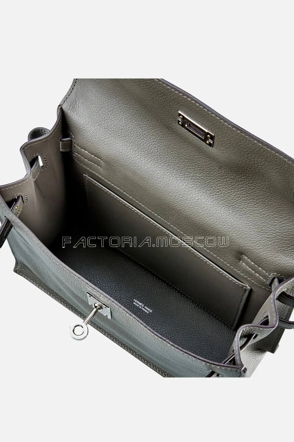 Hermès Kelly Danse II Gris Meyer Evercolor PHW