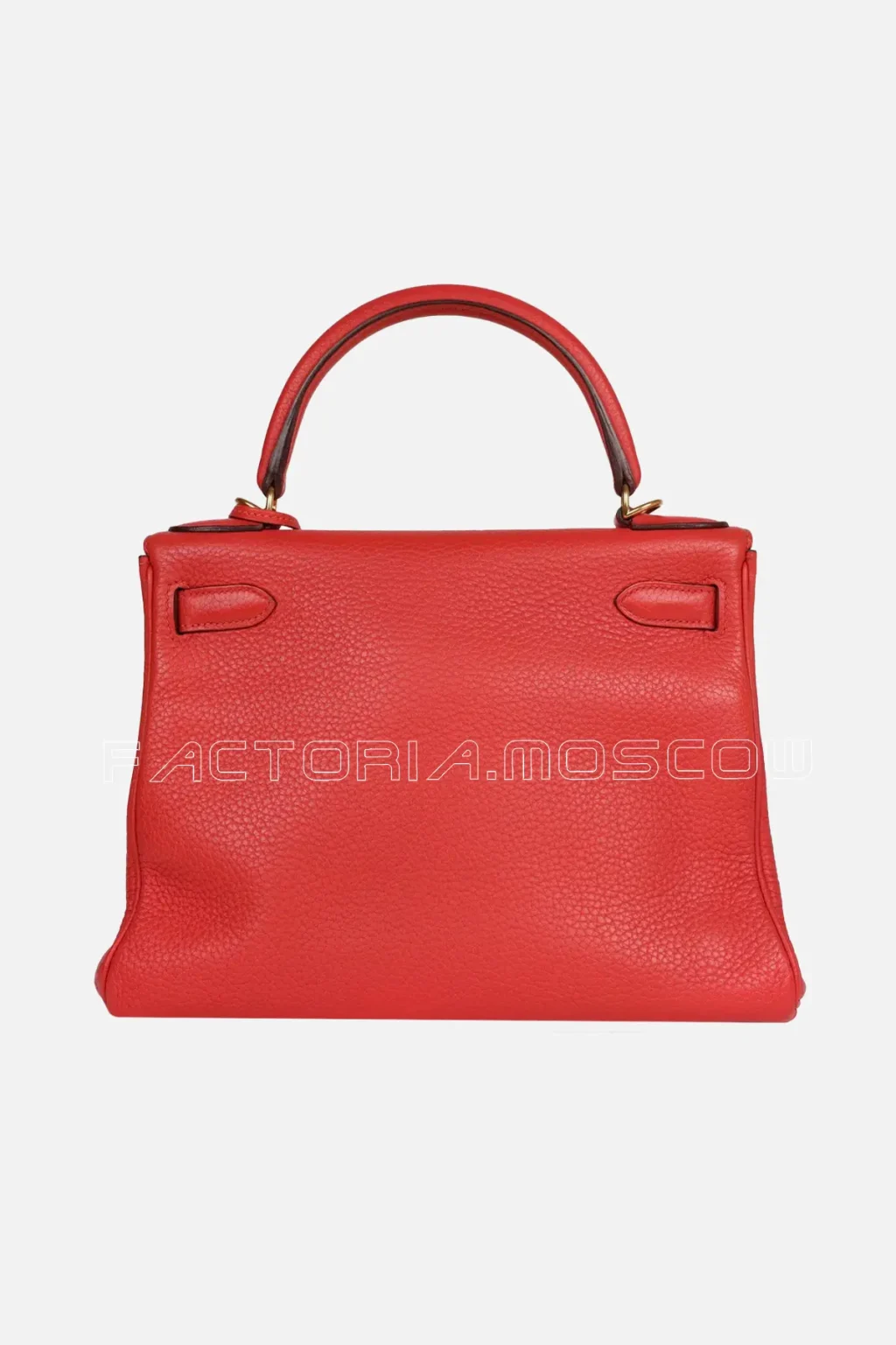 Hermès Kelly Retourne 28 Rouge Pivoine Togo GHW