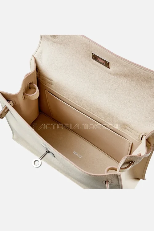 Hermès Kelly Danse II Beton Evercolor PHW