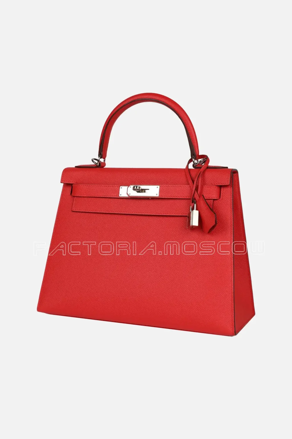 Hermès Kelly Sellier 28 Rouge Tomate Epsom PHW