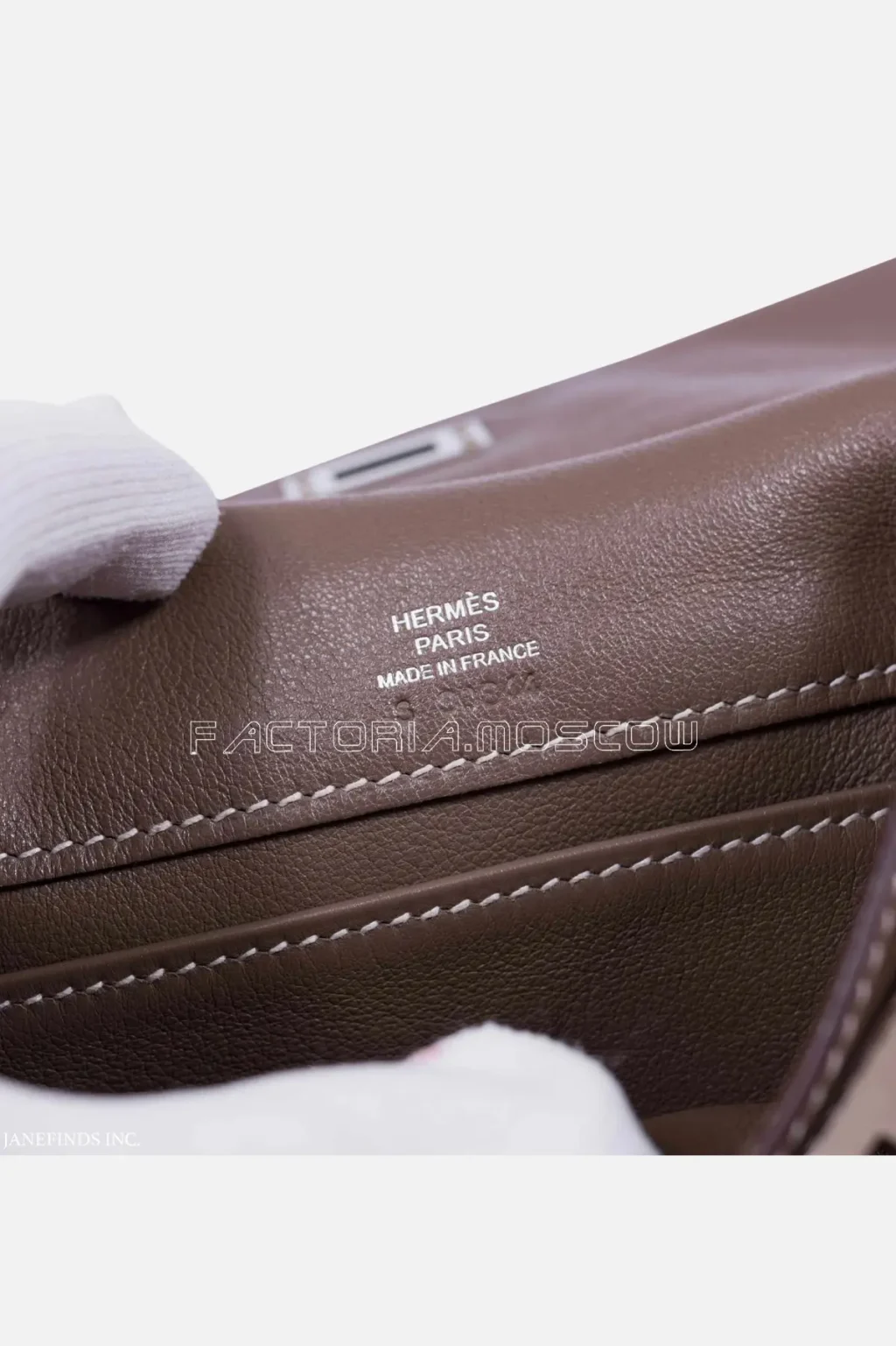 Hermes Kelly Danse II Etoupe Swift PHW