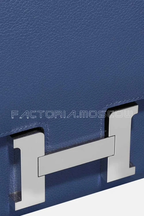 Hermes Constance 24 Evercolor Colour Bleu Brighton PHW