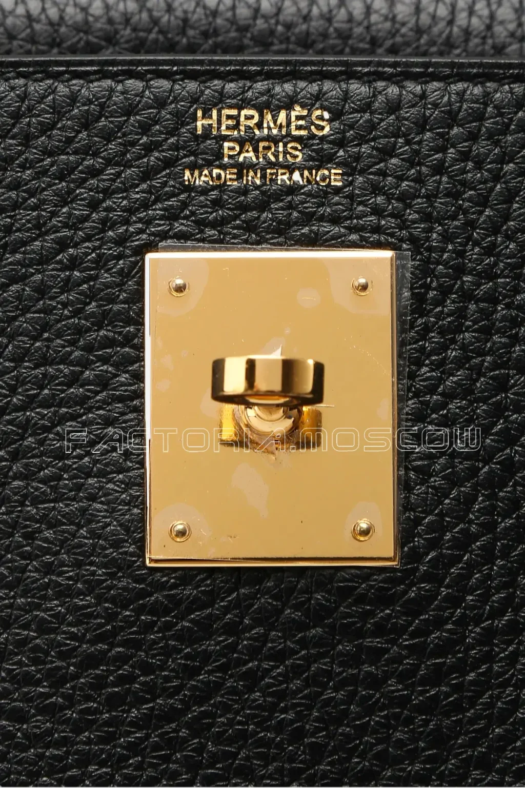 Hermes Kelly Retourne 32 Togo Colour Noir GHW
