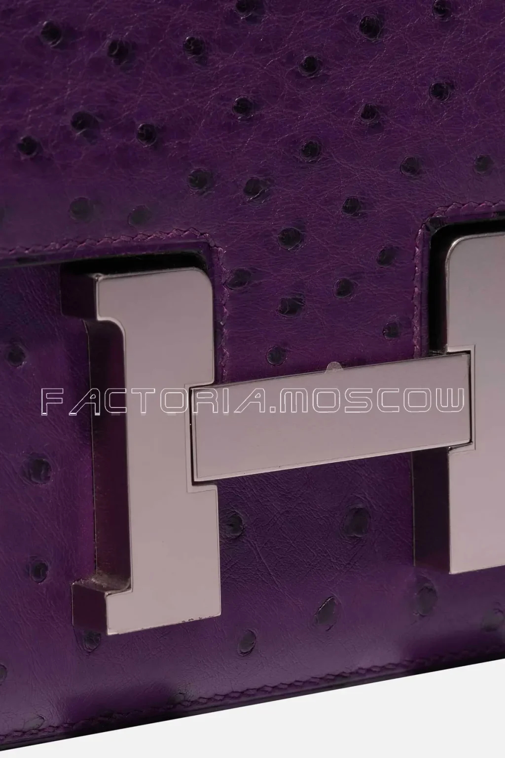 Hermes Constance 24 Ostrich Colour Violin PHW
