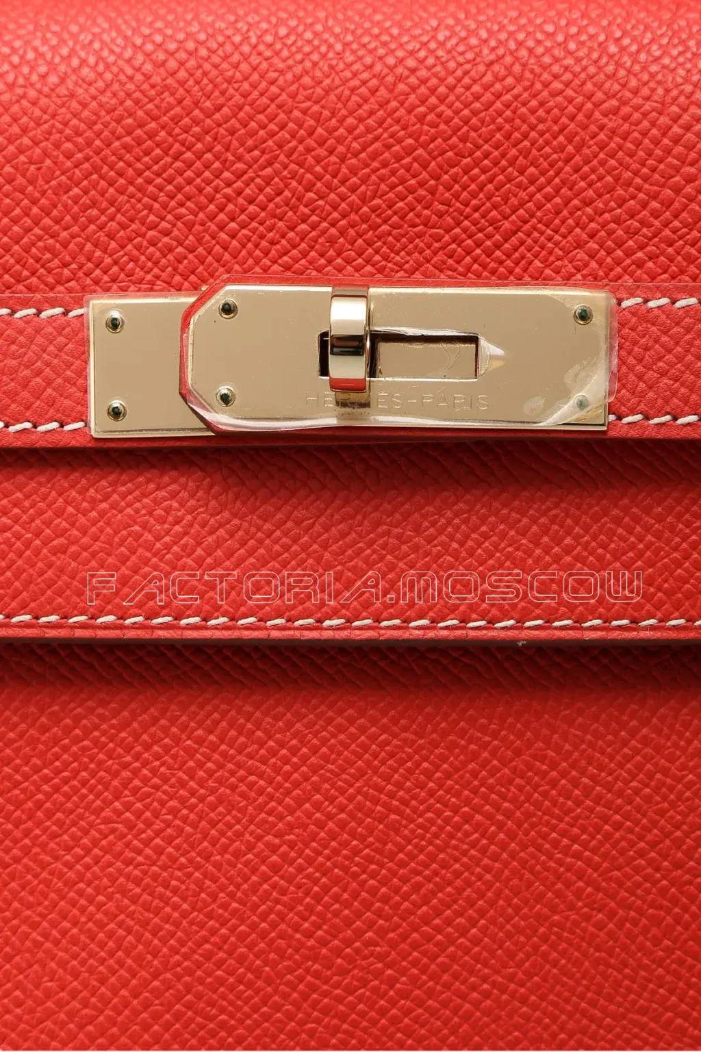 Hermes Kelly Retourne 32 Epsom Colour Rose Jaipur Permabrass Hardware
