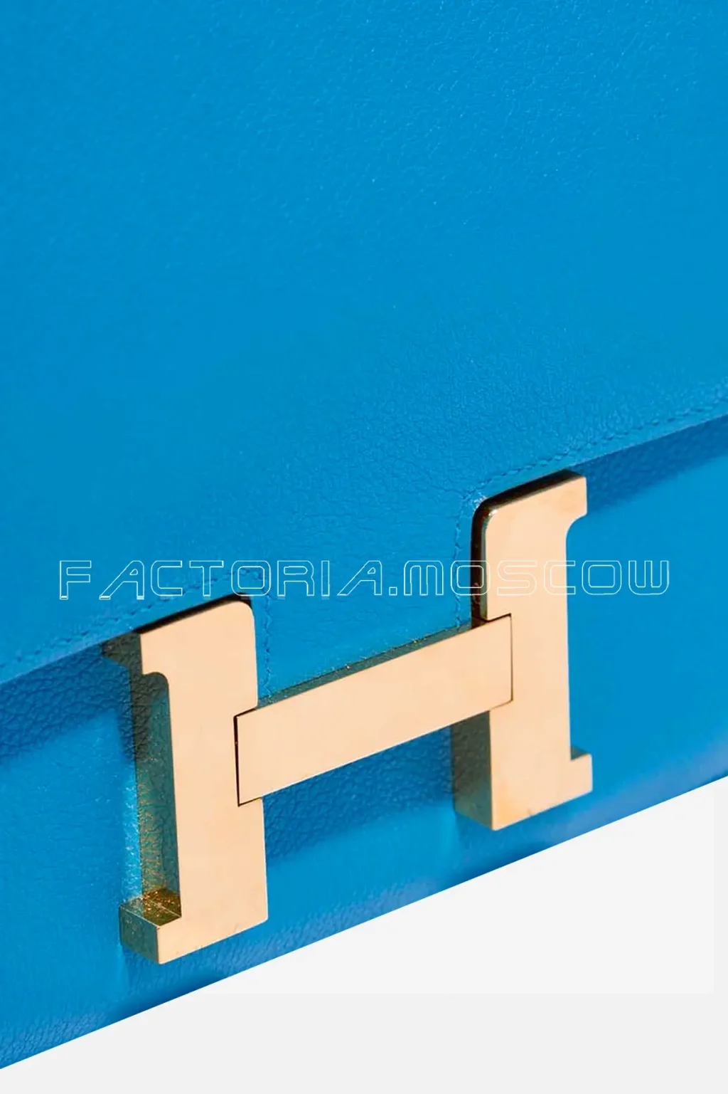 Hermes Constance 24 Evercolor Colour Bleu Zanzibar GHW