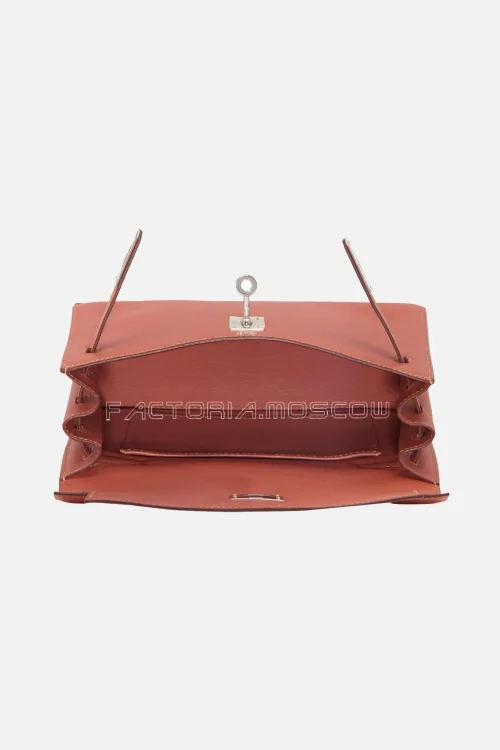 Hermes Kelly Danse II Rose Swift PHW