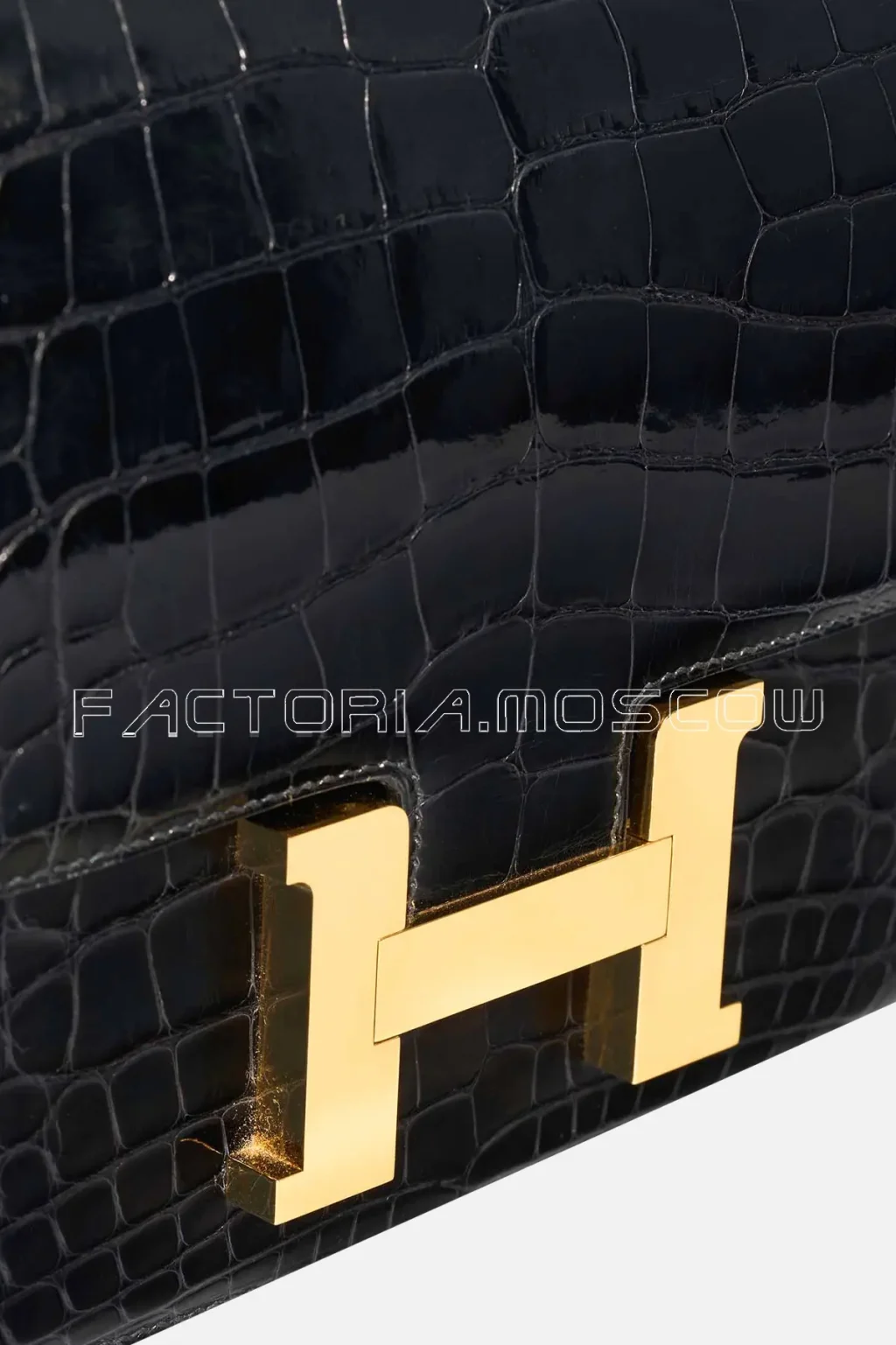Hermès Constance 24 Alligator Mississippi Black/Rouge Grenat GHW