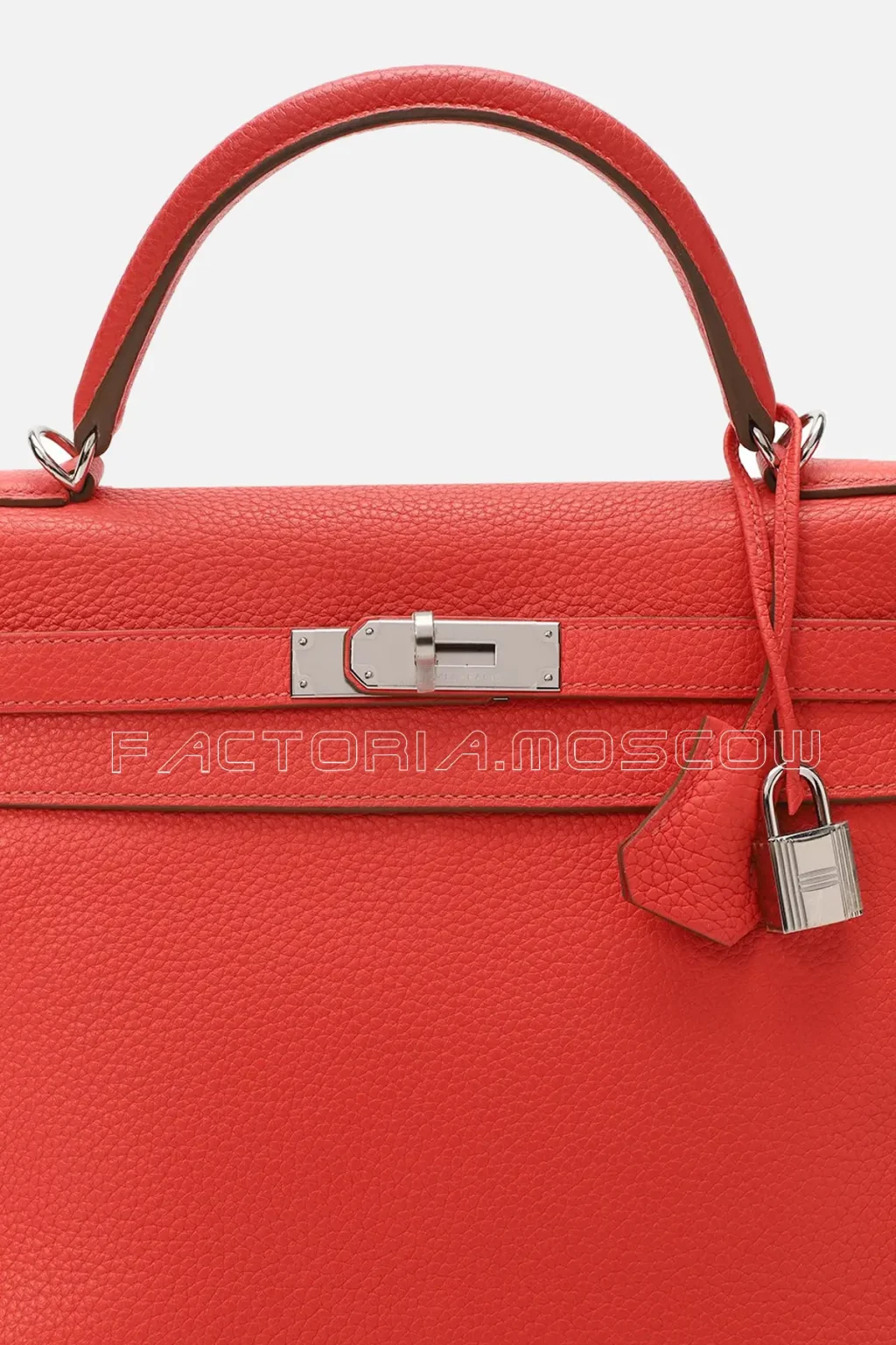 Hermes Kelly Retourne 32 Togo Colour Rouge Vif PHW