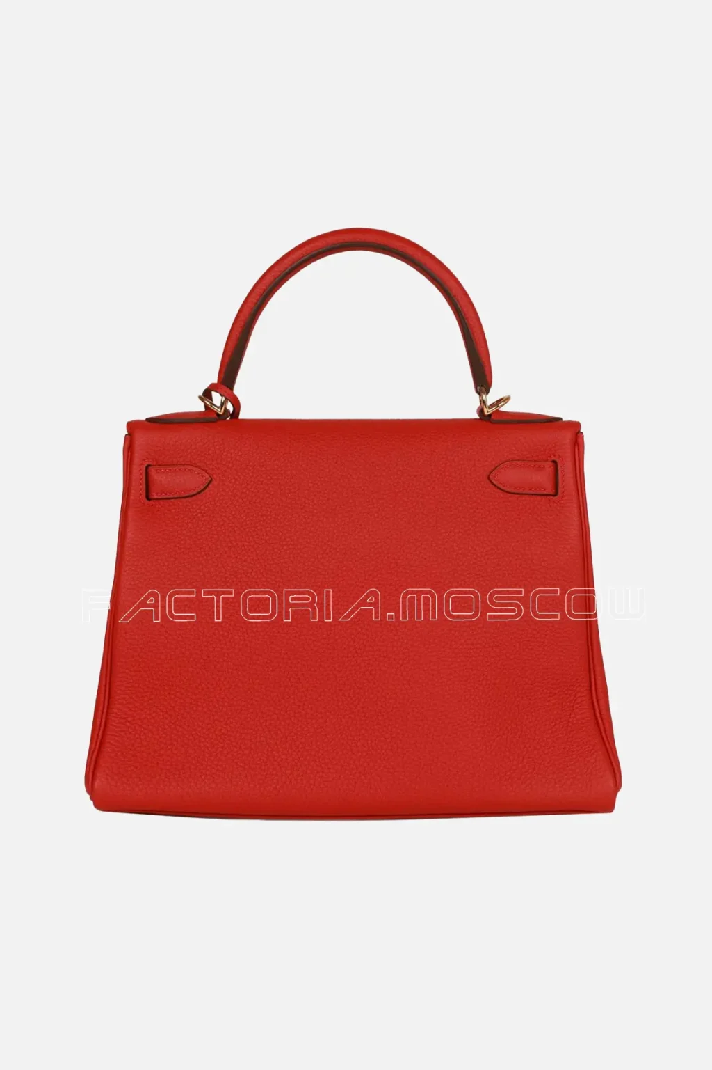 Hermès Kelly Retourne 28 Rouge Casaque Togo GHW