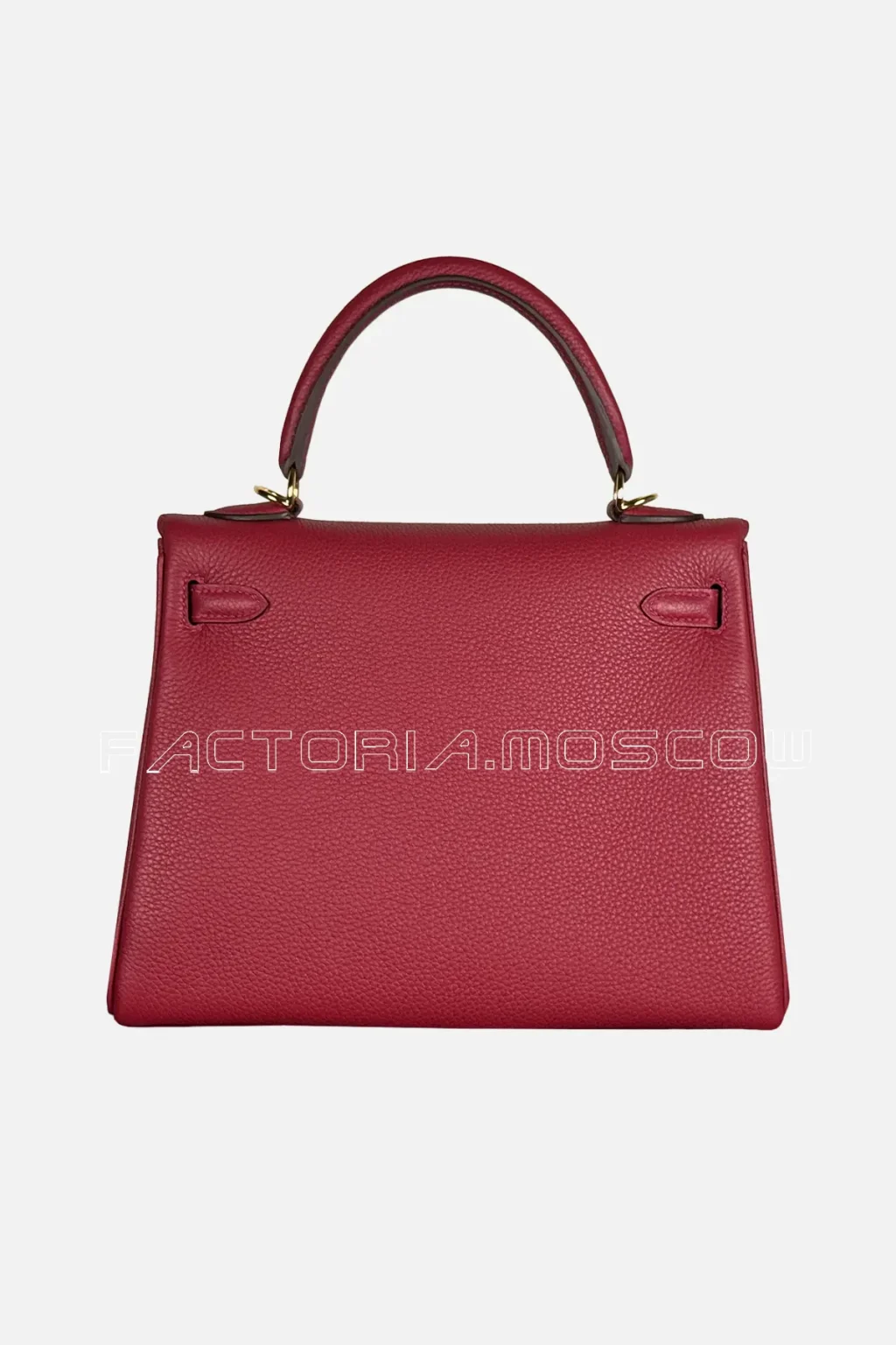 Hermes Kelly Retourne 25 Togo Colour Rouge Grenade GHW