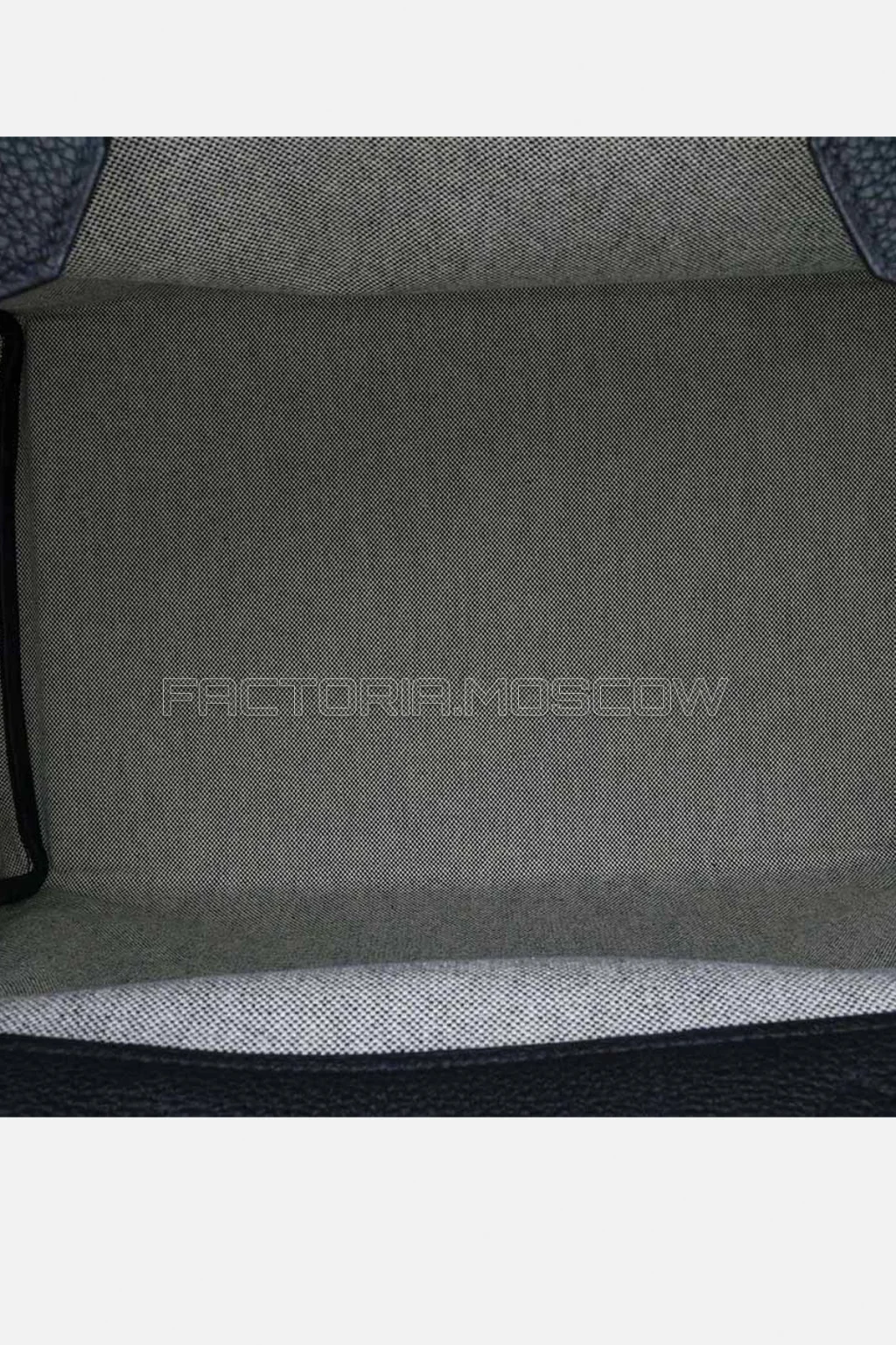 Hermes Birkin 40 Evercolor/Toile Colour Graphite PHW