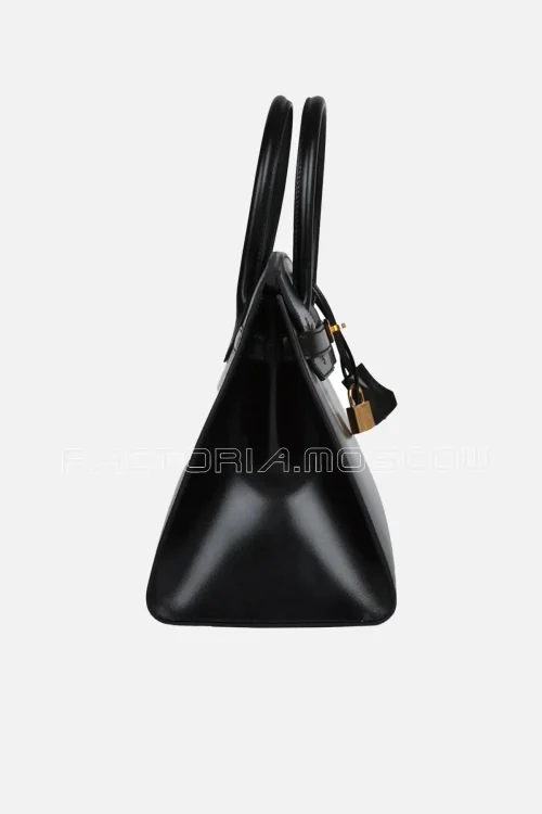 Hermès Birkin Sellier 30 Black Box GHW