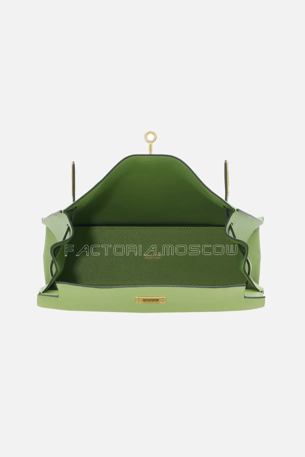 Hermès Kelly Danse II Evercolor Vert Criquete GHW