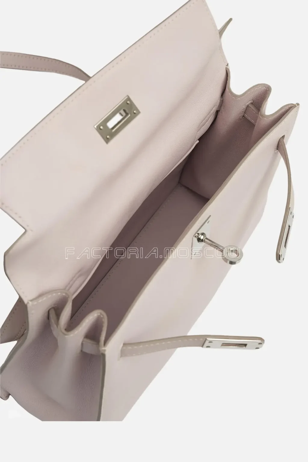 Hermès Kelly Danse II Swift Rose Dragée PHW