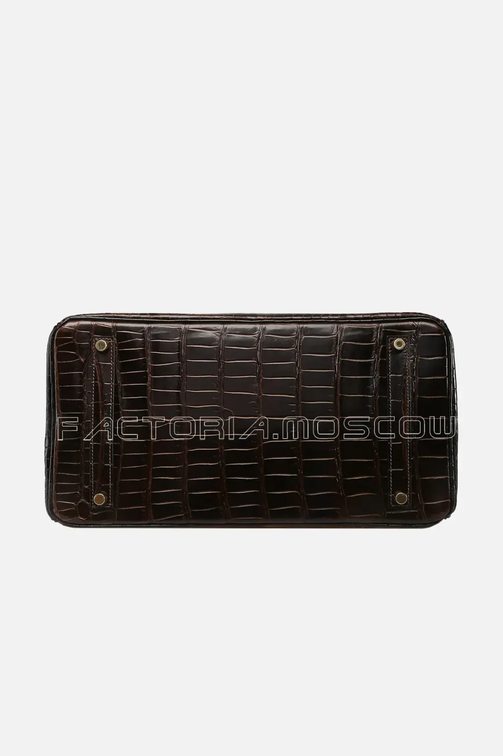 Hermes HSS Birkin 35 Shiny Porosus Tri-Colour Havane/Black/Miel GHW