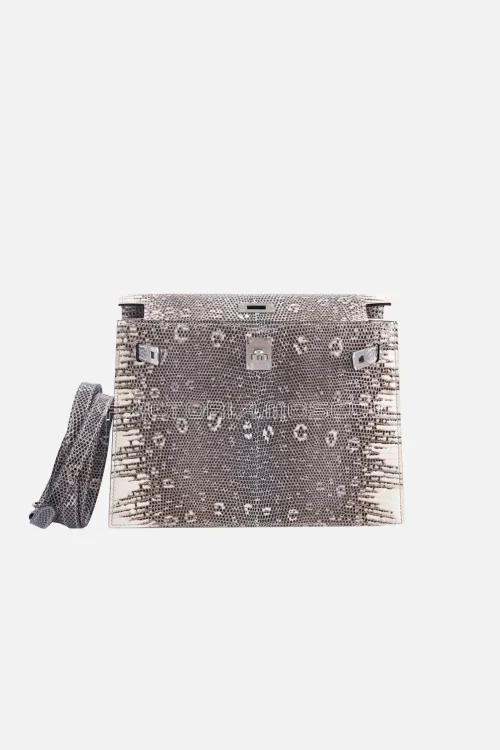 Hermes Kelly Danse II Ombre Salvator Lizard PHW