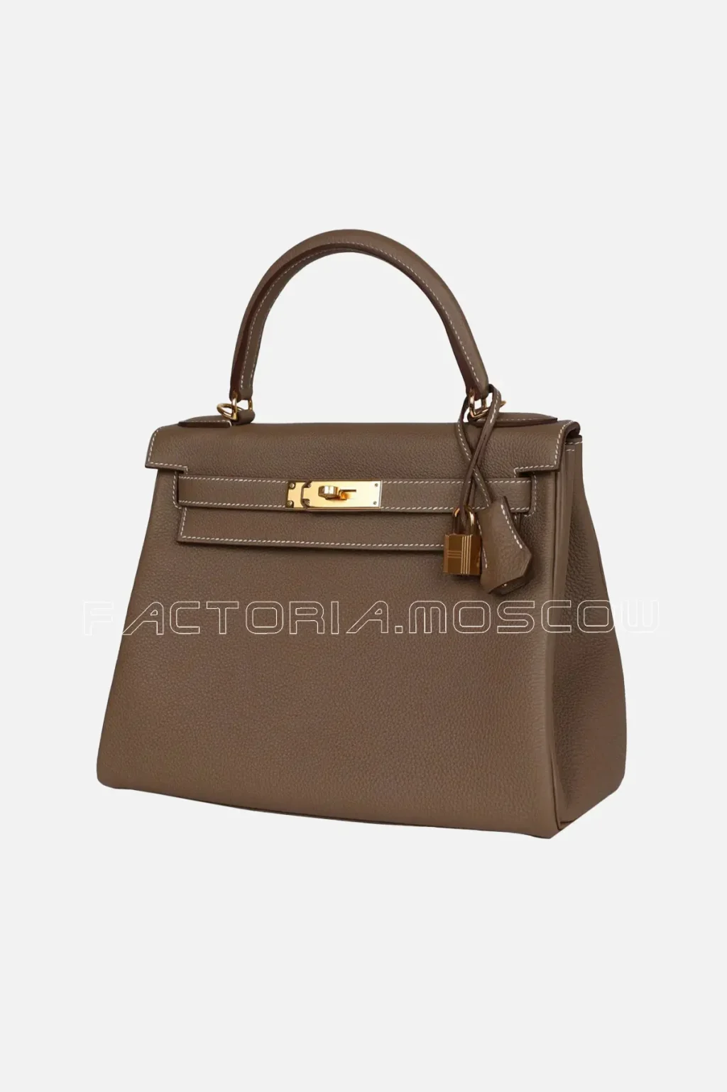 Hermès Kelly Retourne 28 Etoupe Togo GHW